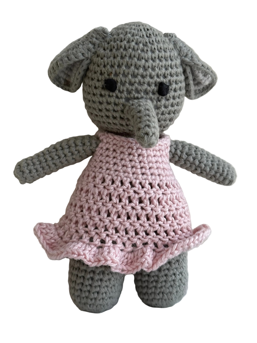 Conjunto Elefante 4 Peças (Peluche+Chocalho+Manta+Babete)