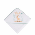 TOALHA BEBÉ ESTAMPADA GIRAFINHA FELIZ